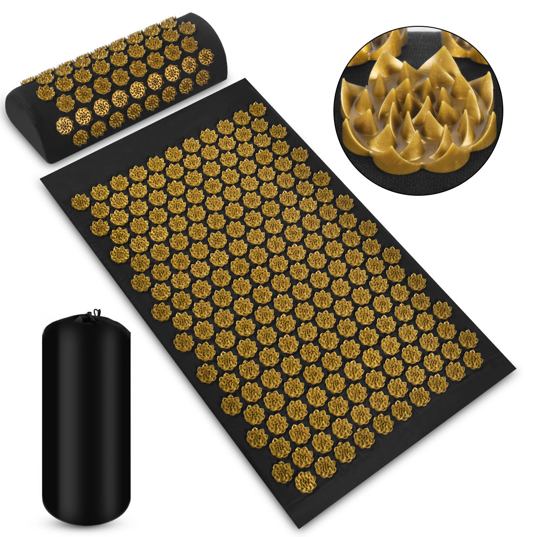 Acupressure mat full body use back pain relief