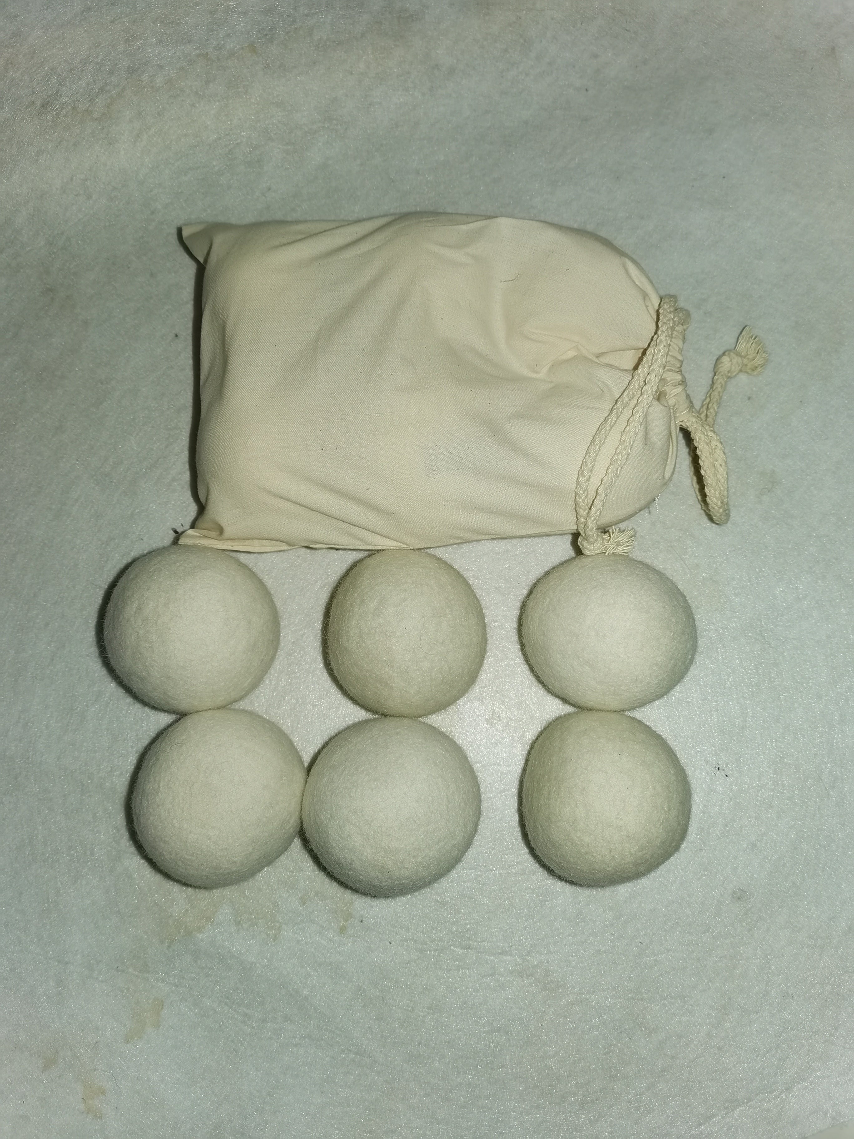 Organic dryer balls ShopZenviro sustainable laundry